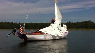 Wooden Folkboat from 1967 [upl. by Thorny]