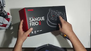 Unboxing WaterCooler Pcyes Sangue Frio 240mm [upl. by Notelrahc]