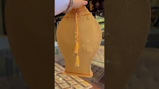 21k goldjewellery necklace wedding fyp goldaccessories youtubeshorts goldindubai arabicgold [upl. by Yeniar]