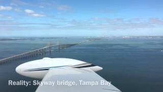 1957 Cessna 310  SW Florida flying [upl. by Nisior392]