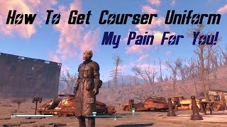 Fallout 4 Armor Guide  Coursers Uniform SEE MY PAIN LOL [upl. by Choo]