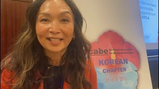 2024 CABE Conference Korean Chapter Luncheon Recap [upl. by Steinman]