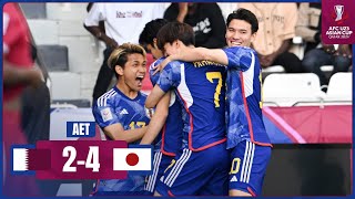 Full Match  AFC U23 Asian Cup Qatar 2024™  QuarterFinals  Qatar vs Japan [upl. by Airad812]