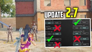 BGMI Update 27 Best Sensitivity Code  Settings To IMPROVE your Aim✅❌ [upl. by Iat]