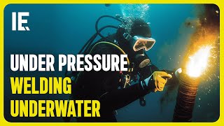 🤿 The Most Dangerous Job EVER Underwater Welding [upl. by Acirret]