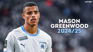 Mason Greenwood 202425  Magic Dribbling Skills amp Goals  HD [upl. by Lanae]