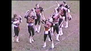 1985 11 09 Du Quoin ONLY vs Mt Carmel Football HIGHLIGHTS [upl. by Ridley]