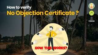 No Objection Certificate Application  How it works  TNGIS  TNeGA [upl. by Cowen960]