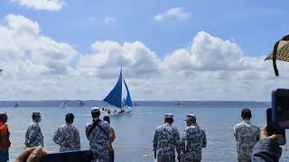 Paraw Regatta 2023  Start of Sailing Race [upl. by Wanfried743]