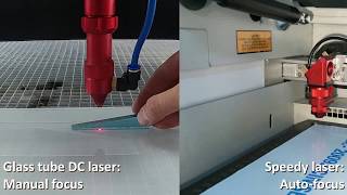 Speedy vs entry level laser cutter  Trotec Laser [upl. by Aek810]