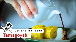 How To Make Tamagoyaki Recipe 玉子焼きの作り方 （レシピ） [upl. by Jehius]