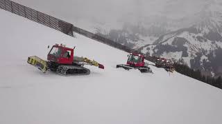 Pistenbully  Treffen Tschentenalp [upl. by Hardie574]