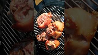 Golonka z Grilla pyszna z rumianą skórką grill bbq keto cooking food recipe domowejedzenie [upl. by Cheshire]