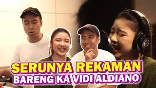 REKAMAN LAGU quotBUKTIKANquot TIARA ANDINI amp VIDI ALDIANO  BEHIND THE SCENE [upl. by Enneles]