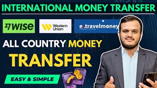 Western Union  Wise  Ex Travel Money  Paypal  Money Transfer To Bank Account [upl. by Colette]