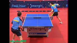 JanOve Waldner vs Ma Long  Energis Masters [upl. by Anibur]