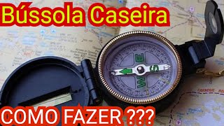 Aprenda à FAZER uma BÚSSOLA CASEIRA com Agulhas e ímã  Como funciona um BÚSSOLA [upl. by Enetsirhc287]