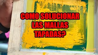 No uses THINNER ni VARSOL Como disolver correctamente las tintas PLASTISOLES [upl. by Teodoro620]