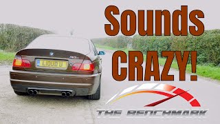 BMW E46 M3 SMG  Launch Control  Loud amp Exhaust Sounds Incredible [upl. by Ahsenhoj895]