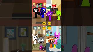 POV Im just a kid with my friends which one do you like best  Incredibox Sprunki [upl. by Leuamme813]