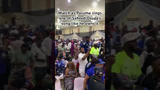 Moments Alh Wasiu Alabi Pasuma performs one of King Dr Saheed Osupa’s favorites record [upl. by Hartmann]