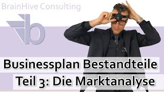 3 Marktanalyse im Businessplan  Wie schreibe ich eine Marktanalyse [upl. by Wiese]