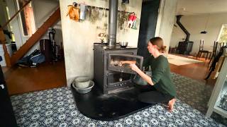 Off Grid Winter Prep  Cleaning and Preparing for our First Winter at our Fully Off Grid Home [upl. by Anah]