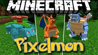 Playing Pixelmon for the first time Pokémons In Minecraft [upl. by Naic]