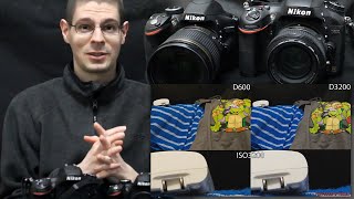 Quick Nikon D600 vs D3200 Image Quality Test [upl. by Infeld]