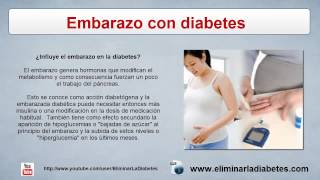 Embarazo Con Diabetes  Como Tratar La Diabetes En El Embarazo [upl. by Eecak]