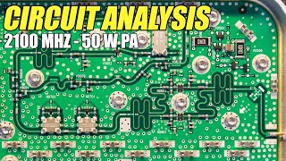 Nokia Siemens 3G Flexi 2100MHz 2x50W Amplifier Circuit Analysis Part 2 of 3 [upl. by Siaht]