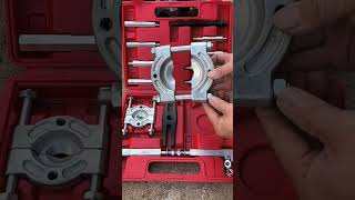 Double disc puller gearbox puller Chuck bearing puller good tools share bearing removal tool [upl. by Lerret]