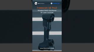 FreeScan UE Pro2 – Wireless Metrology 3D Laser Scanner [upl. by Annayehc582]