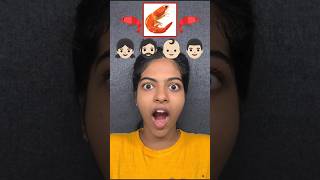 Who will eat the live prawn fish😱 shorts youtubeshorts shortsfeed viralshorts challenge [upl. by Ellertal]