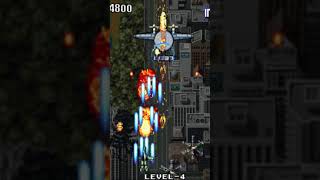 Aero Fighters game short video level 1 clear [upl. by Kaslik]