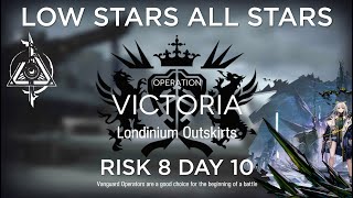 【Arknights】CC12 Day 10 Risk 8 Low Rarity Guide [upl. by Sylvan399]