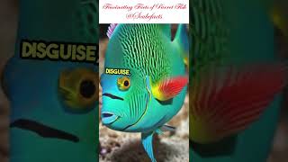 Parrot Fish marinelife facts shorts shortvideo scubefacts knowledge learning learn like [upl. by Adnah]