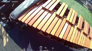 Decatur Central High School 2024 Marimba cam Jason P [upl. by Llerud538]