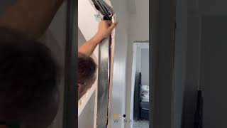 Duvariçi gizli kapı sistemi yapımıPocket sliding door system [upl. by Duwad953]