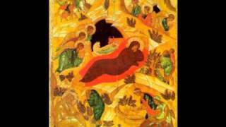 Today the Virgin Gives Birth Kontakion of the Nativity Znamenny chant [upl. by Ferneau]