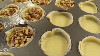 Millican Pecan  Pecan Pie Tarts  Mini pecan pie tarts with puff pastry [upl. by Fabyola]