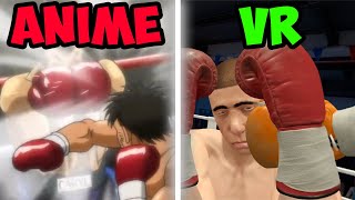 Using Hajime No Ippo Techniques In VR BOXING Thrill Of The Fight 2 [upl. by Fremont816]