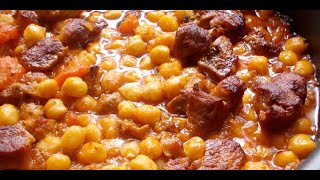 Garbanzos con chorizo Chickpeas and Spanish SausageInstant Pot [upl. by Lahcar]