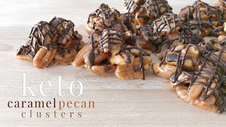 Keto Caramel Pecan Clusters [upl. by Newton]