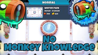 Bloonarius Tutorial  No Monkey Knowledge  Winterpark  BTD6 [upl. by Anial951]