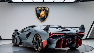 Lamborghinis Future Unveiled 2025 Terzo Millennio Supercar Review [upl. by Enilesoj]