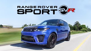 2022 Range Rover Sport SVR  Straight Pipe Exhaust Sound Loud [upl. by Mlawsky]