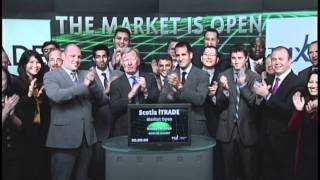 Claymore Investments and Scotia iTRADE opens Toronto Stock Exchange September 15 2011 [upl. by Adieno801]