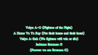 Lexx  Yo Way Yo  Brunnen G Lyrics [upl. by Rolan]