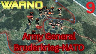 Warno Army General Bruderkrieg Hard Nato Part 9  I hate Pak MT12 100mm [upl. by Eivad]